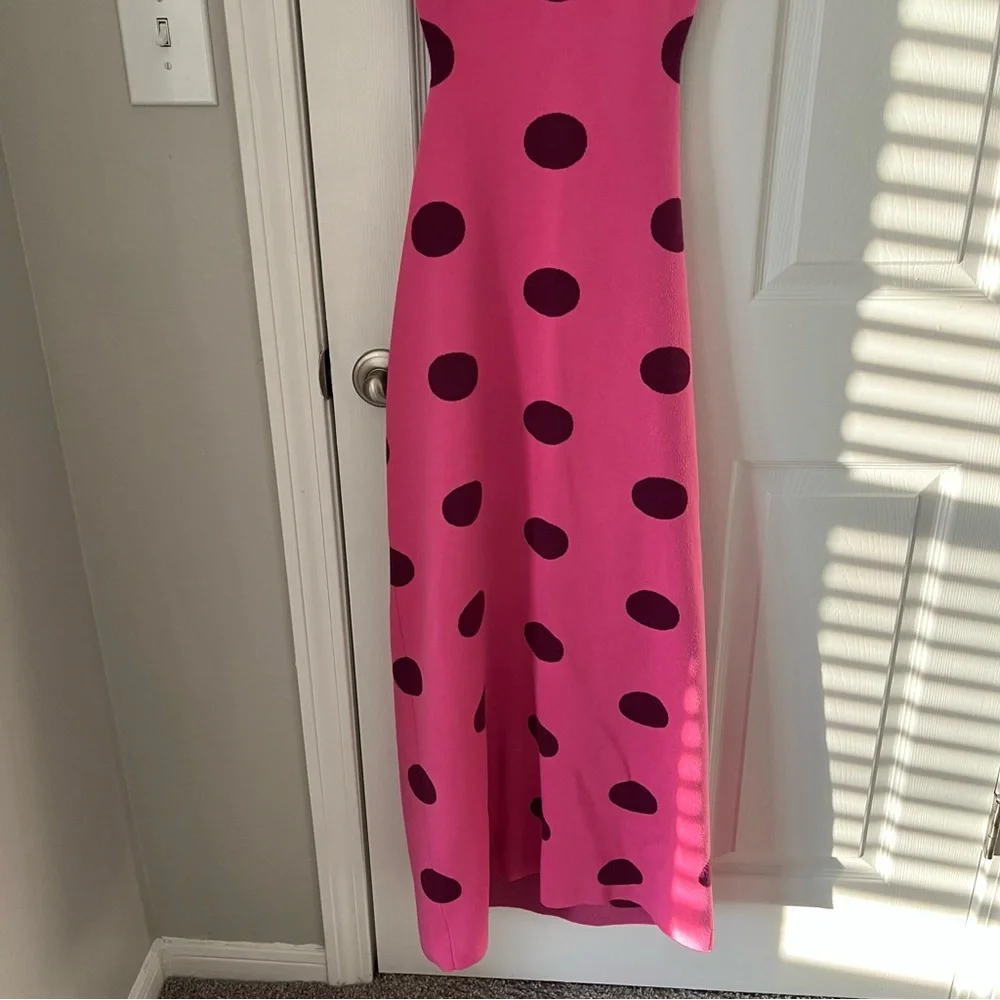 EUC The Wolf Gang Mira Sleeveless Knit Maxi Dress size Large - Picture 8 of 13